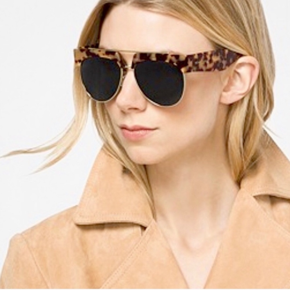 Michael Kors Milan Tortoise Shell Sunglasses NWOT